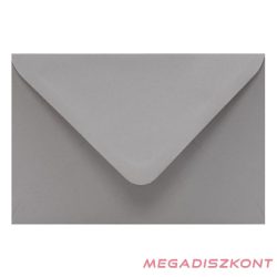   Boríték színes KASKAD LC/6 enyvezett 114x162mm 94 ezüst szürke 50 darabos