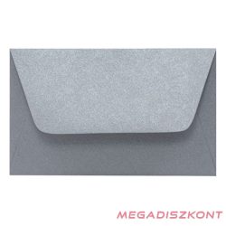   Névjegyboríték színes KASKAD enyvezett 70x105 mm 52 ezüst metál 120 g 25 darabos