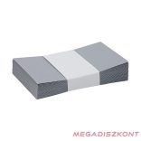 Névjegyboríték színes KASKAD enyvezett 70x105 mm 52 ezüst metál 120 g 25 darabos