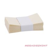 Névjegyboríték színes KASKAD enyvezett 70x105mm 12 vanilia 50 darabos