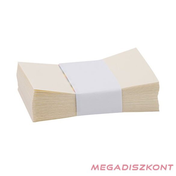 Névjegyboríték színes KASKAD enyvezett 70x105mm 12 vanilia 50 darabos