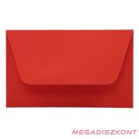 Névjegyboríték színes KASKAD enyvezett 70x105mm 28 korallpiros 50 darabos