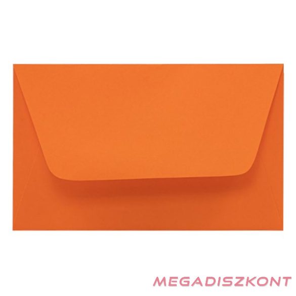 Névjegyboríték színes KASKAD enyvezett 70x105mm 48 narancs 50 darabos