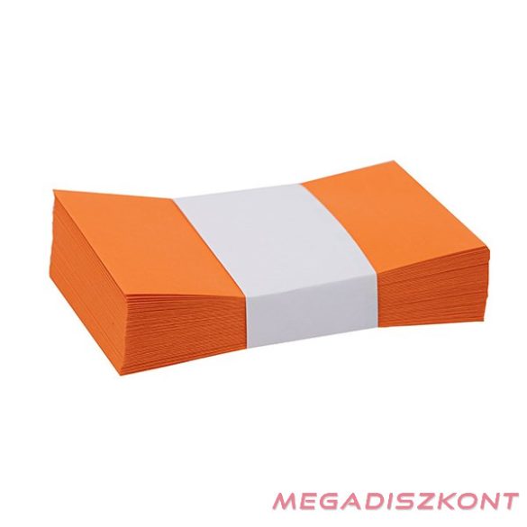 Névjegyboríték színes KASKAD enyvezett 70x105mm 48 narancs 50 darabos