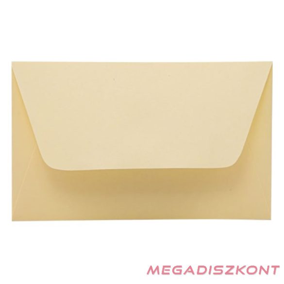 Névjegyboríték színes KASKAD enyvezett 70x105mm 54 chamois 50 darabos