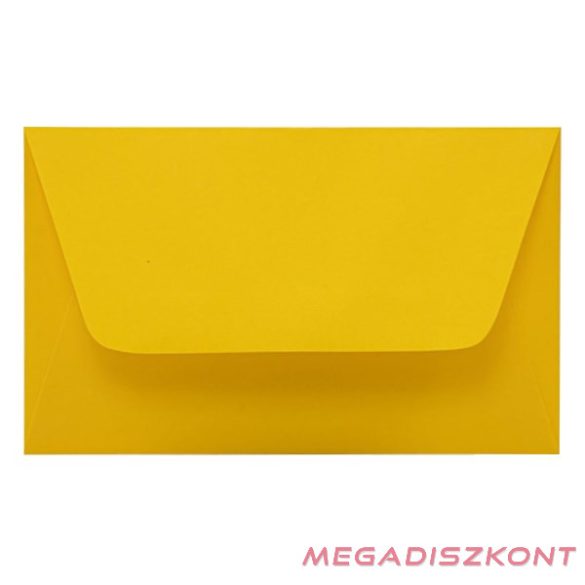 Névjegyboríték színes KASKAD enyvezett 70x105mm 56 repce sárga 50 darabos