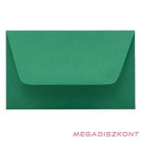 Névjegyboríték színes KASKAD enyvezett 70x105mm 63 sötétzöld 50 darabos