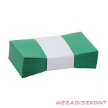 Névjegyboríték színes KASKAD enyvezett 70x105mm 63 sötétzöld 50 darabos