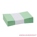 Névjegyboríték színes KASKAD enyvezett 70x105mm 69 pisztácia zöld 50 darabos