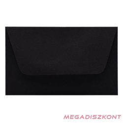   Névjegyboríték színes KASKAD enyvezett 70x105mm 99 fekete 50 darabos