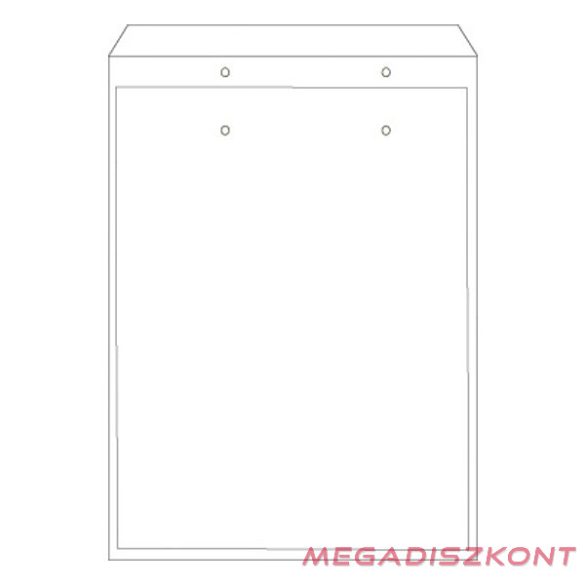 Légpárnás tasak No12/W2 szilikonos fehér 120x215mm