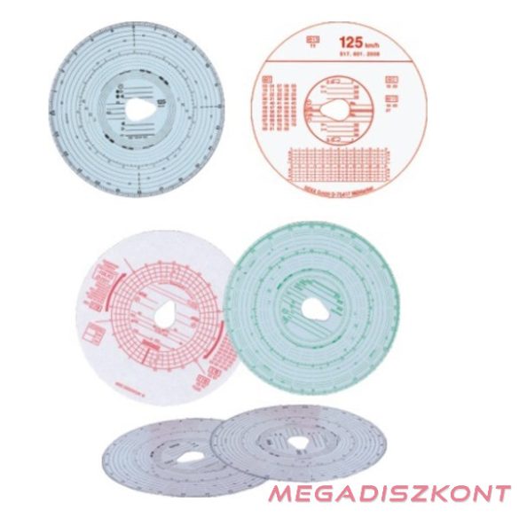 Tachográf 100km-es 1 napos (blu15) 100 darabos