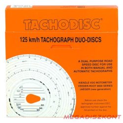 Tachográf 125km-es 1 napos (blu8) 100 darabos
