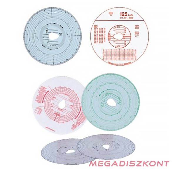 Tachográf 125km-es 1 napos (blu8) 100 darabos