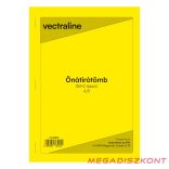 Önátírótömb VECTRALINE A/5 álló 50x2 lapos