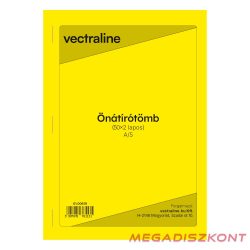 Önátírótömb VECTRALINE A/5 álló 50x2 lapos