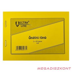 Önátírótömb VECTRALINE A/6 fekvő 50x2 lapos