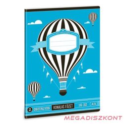   Füzet vonalas ARS UNA Standard A/5 32 lapos 16-32 2.osztályos