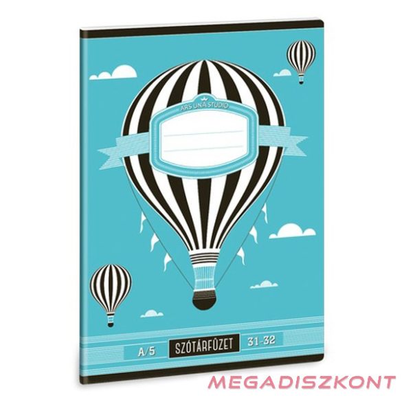 Szótárfüzet ARS UNA Standard A/5 32 lapos 31-32