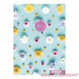 Füzet sima STREET A/4 54 lapos Flowers