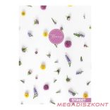 Füzet sima STREET A/4 54 lapos Flowers