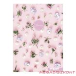 Füzet sima STREET A/4 54 lapos Flowers