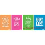 Füzet vonalas STREET A/4 42 lapos Neon