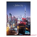 Füzet kockás STREET A/4 54 lapos Skyline