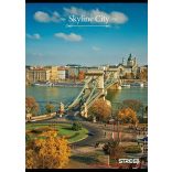 Füzet vonalas STREET A/4 52 lapos Skyline