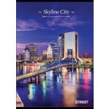 Füzet vonalas STREET A/4 52 lapos Skyline