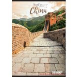 Füzet vonalas STREET A/4 54 lapos Travel