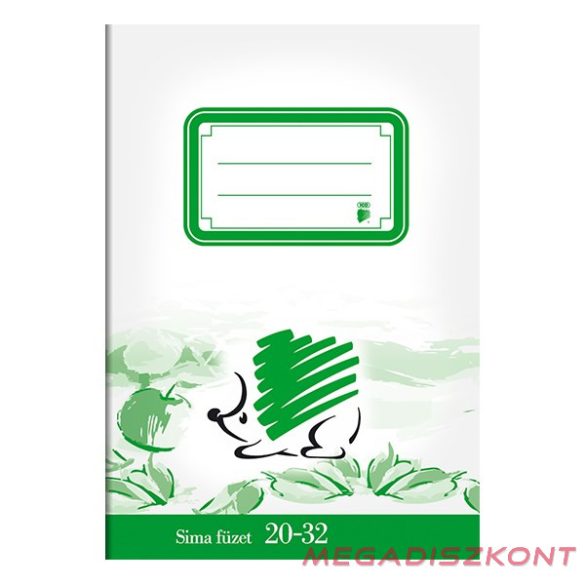 Füzet sima ICO Süni A/5 20-32