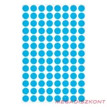 Etikett AVERY 3011 jelölőpont 8mm kék 416 darabos