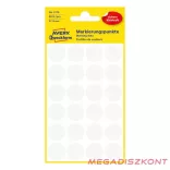 Etikett AVERY 3170 öntapadó jelölőpont fehér 18mm 96 jelölőpont/csomag