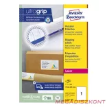 Etikett AVERY L7167-100 199,6x289,1 mm fehér univerzális 100 ív/doboz