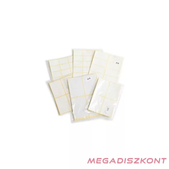 Etikett fóliás 70x45 60 címke/csomag