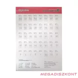 Etikett OPTIMA 32103 105x74mm 800 címke/doboz 100 ív/doboz