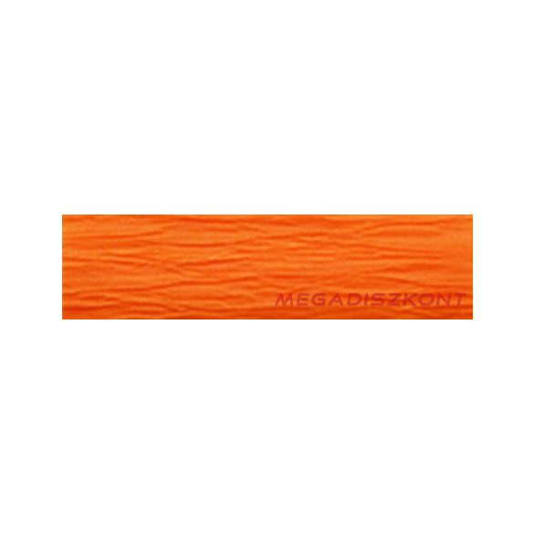 Krepp papír 50x200cm neon narancs