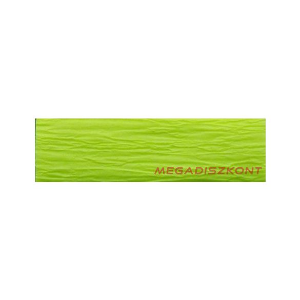 Krepp papír 50x200cm neon sárga
