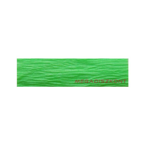 Krepp papír 50x200cm neon zöld