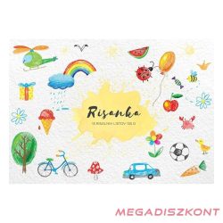 Rajztömb STREET A/4 140 g 10 íves
