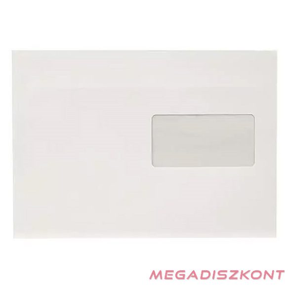 Boríték GPV LC/5 szilikonos bélésnyomott 162x229mm jobb ablakos 35x90 J28A20 500 darabos