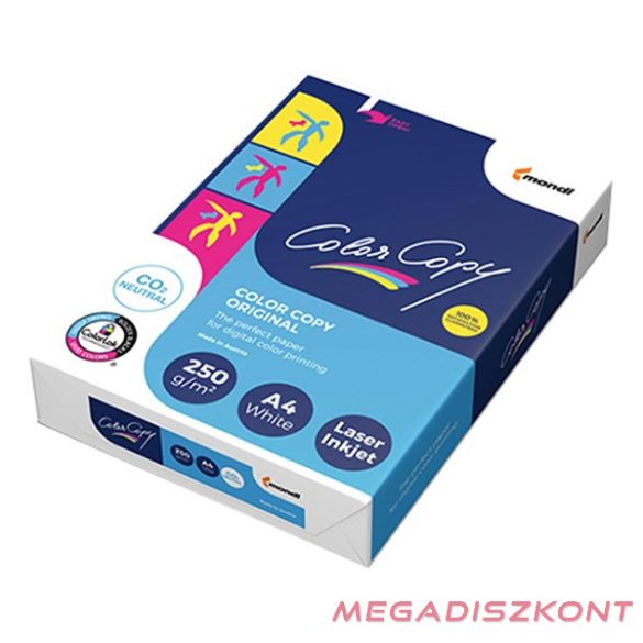 Fénymásolópapír COLOR COPY A/4 250 g 125 ív/csomag