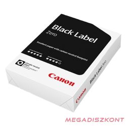   Fénymásolópapír CANON Black Label Zero A/4 80 g 500 ív/csomag