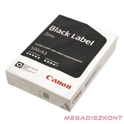   Fénymásolópapír CANON Black Label Zero A/3 80 g 500 ív/csomag