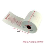 Thermo tekercs FORTUNA 57x70mm/12 60 fm BPA mentes