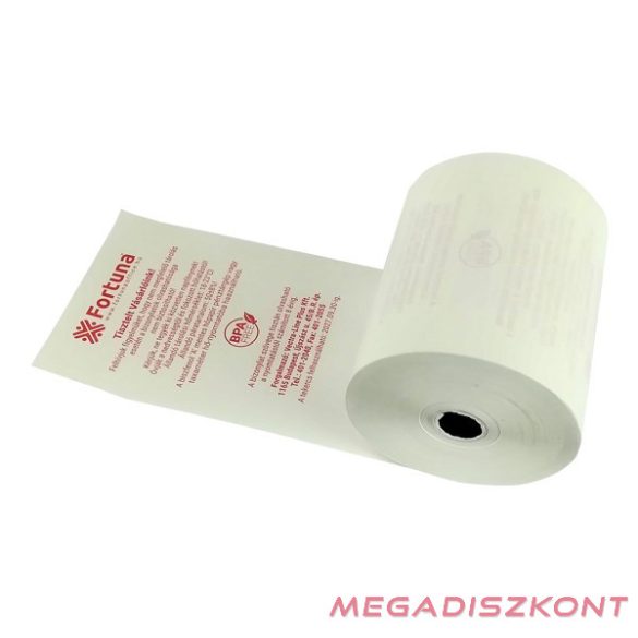 Thermo tekercs FORTUNA 80x80mm/12 76 fm BPA mentes