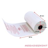 Thermo tekercs FORTUNA 80x45mm/12 26 fm BPA mentes