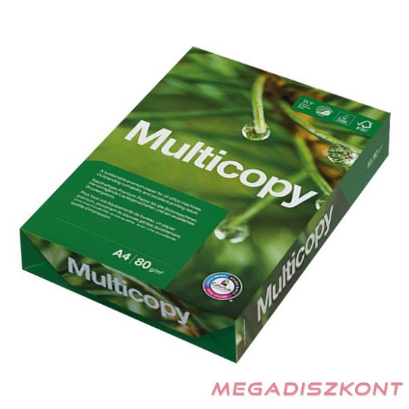Fénymásolópapír MULTICOPY A/4 80 g 500 ív/csomag