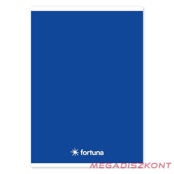 Füzet vonalas FORTUNA Monocolor A/5 32 lapos 21-32 4-8.osztályos sötétkék